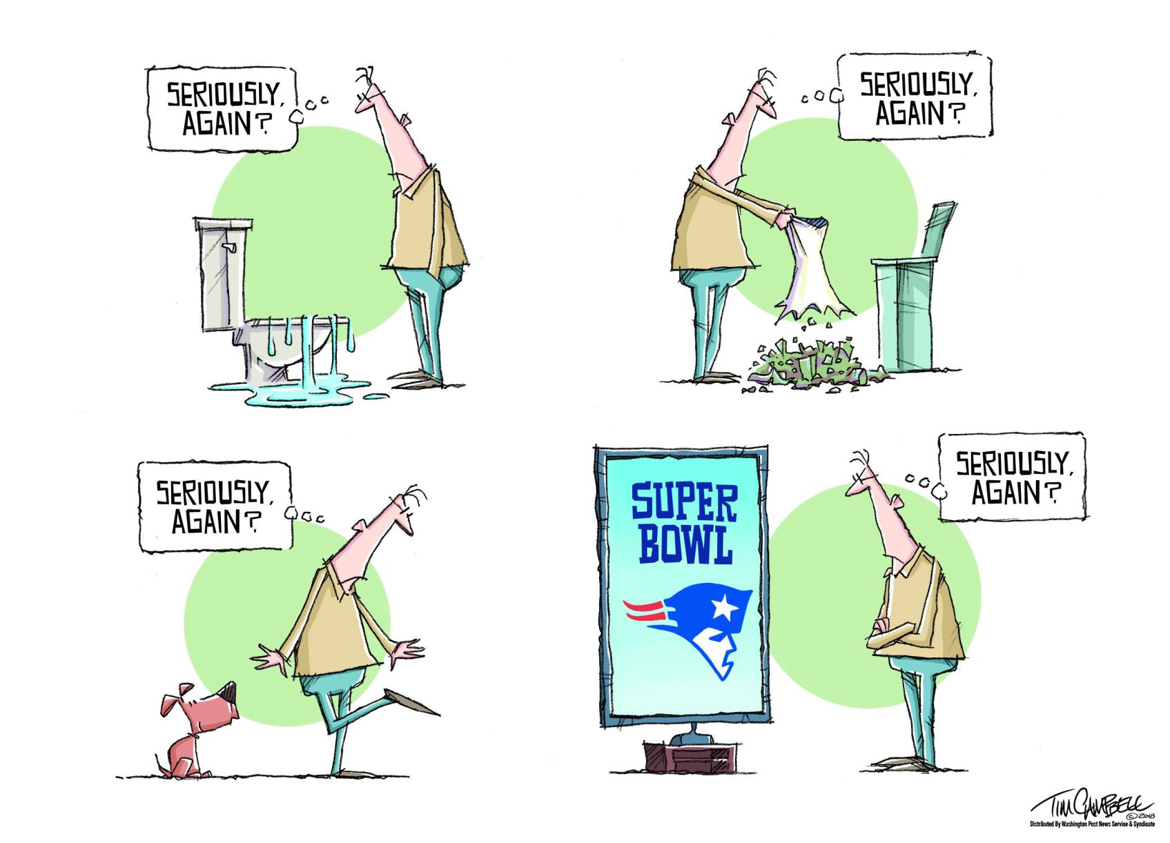 Tim Campbell cartoon